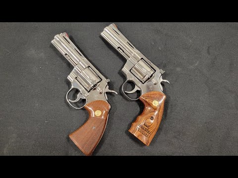 Colt Python Old vs. New side by side comparison