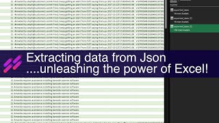 Download the video "Unleashing the Power of Excel: Extracting Data from JSON made Easy!"