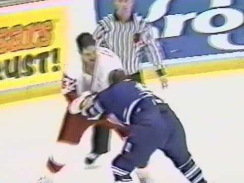 Tie Domi vs Stu Grimson Feb 22, 1996