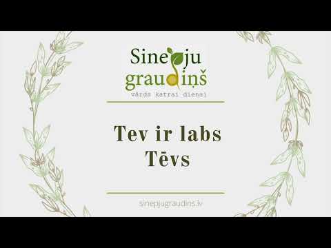 #193 Sinepju Graudiņš // Tev Ir Labs Tēvs