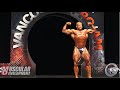 Josh Wade Posing (5th in Open) | 2019 Vancouver Pro