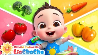 Download lagu Supermarket Sayuran ChaCha | Sayuran Berwarna | Lagu Anak-anak | LiaChaCha Bahasa Indonesia mp3