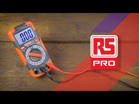 RS Pro RS12 & RS14 Handheld Digital Multimeters