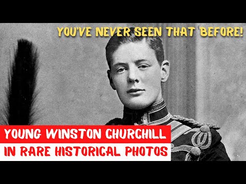 Young Winston Churchill in amazing rare photographs! WOW! You have never seen that before!
