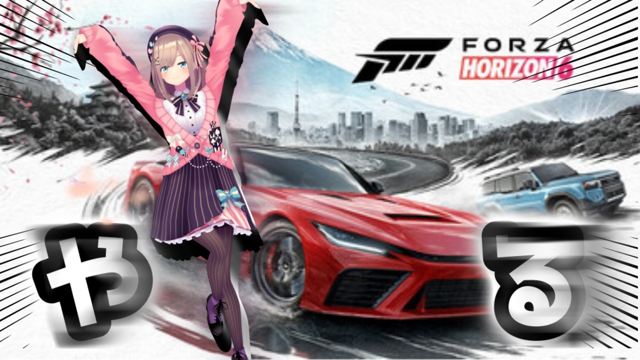 【Forza Horizon 6】アスファルトタイヤを切りつけながら!暗闇走り抜けるドライブの時間だッッ!!!!!!!!【にじさんじ/鈴原るる】