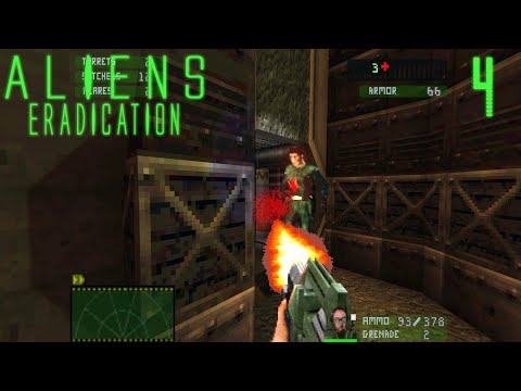 Let's Play Aliens Eradication Ep.4 Finishing Off The Stragglers