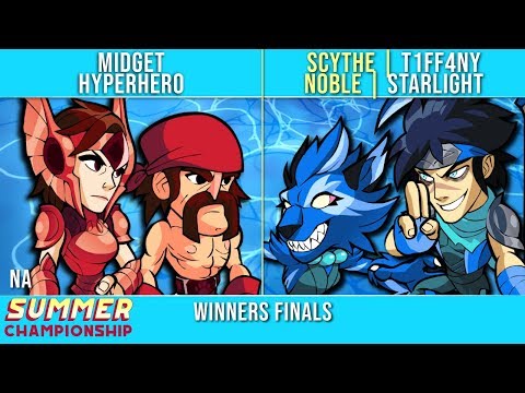 Midget & HyperHero vs T1FF4NY & Starlight - Winners Finals - Summer Championship NA Top 3