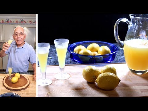 Homemade Limoncello Recipe