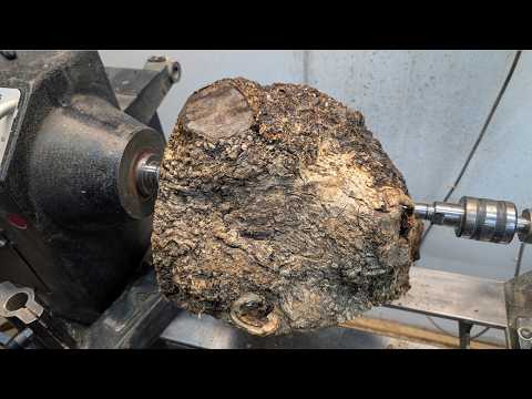 Woodturning - A Cucumber Tree Burl