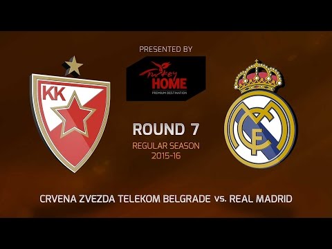 Highlights: RS Round 7, Crvena Zvezda 94-88 Real Madrid