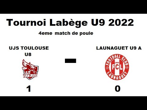 UJS Toulouse U8 vs Launaguet U9 A. Tournoi U9 Labège Mars 2022