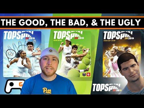 TopSpin 2K25: The Good, The Bad, and The Ugly