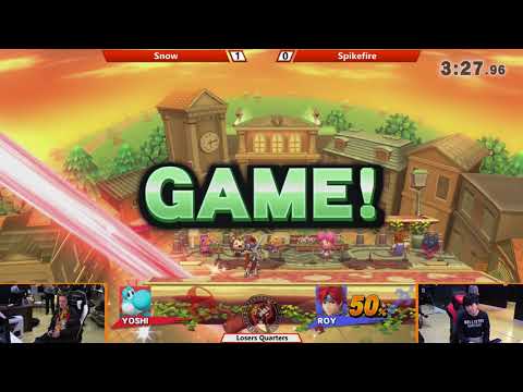 Smash 4 Singles Weekly #33 LQ   Snow VS Spikefire