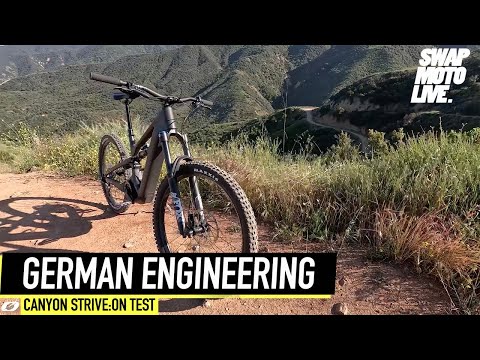 We Test "Ken Roczen's" MTB! | Canyon Strive:On