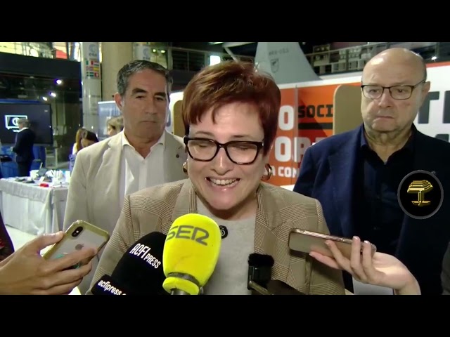 Candelaria Delgado inaugura la Feria Tecno Social Mayores