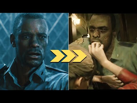 Marvin Gets Infected in Resident Evil 3 VS Killing Him as a Zombie in Resident Evil 2