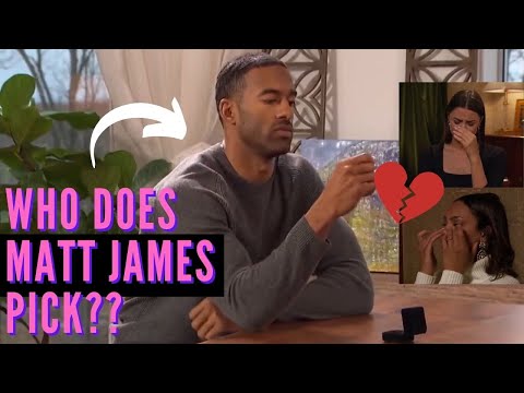 Watch This BEFORE The Bachelor Final Rose | Who Does Matt James Pick and Why? (SPOILERS)