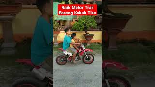 Download lagu Fatih Naik Motor Trail #shorts #trail #motorcycle mp3