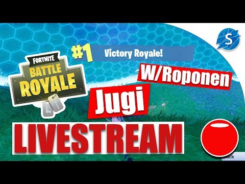 🔴SCOUPPI-GANG Stream - Fortnite W/ Jugi, Roponen, Noobsteri (UUSI PELITUOLI)