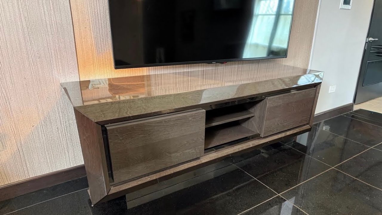 This Italian TV Unit Makes Most Luxury Furniture Look Cheap, Franco Ferri Italia