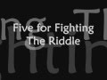 Five for Fighting- The Riddle (lyrics) 