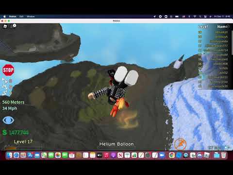 helium balloon. it broke my head