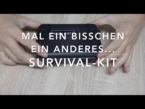 Und diesmal sogar in brauchbar... Survival-Kit Review