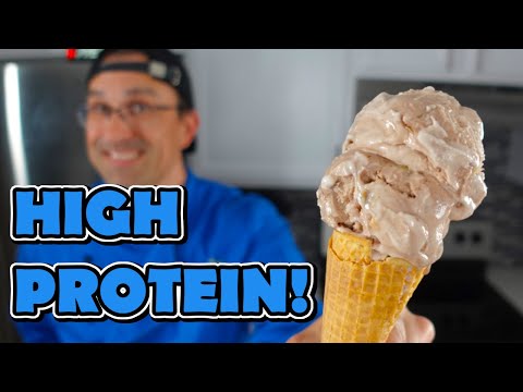 Amazing High Protein Sugarless Rocky Road Ice Cream | Ninja Creami Deluxe Recipe