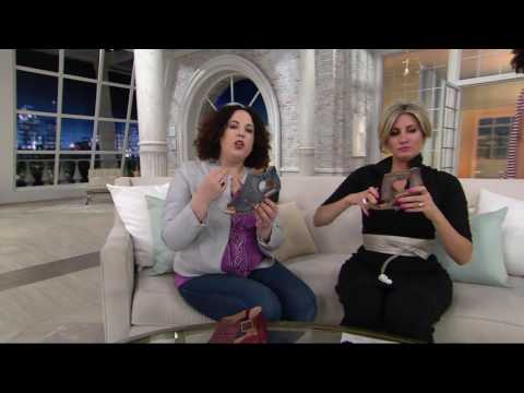 Earth Leather Cut-out Wedges - Danae on QVC