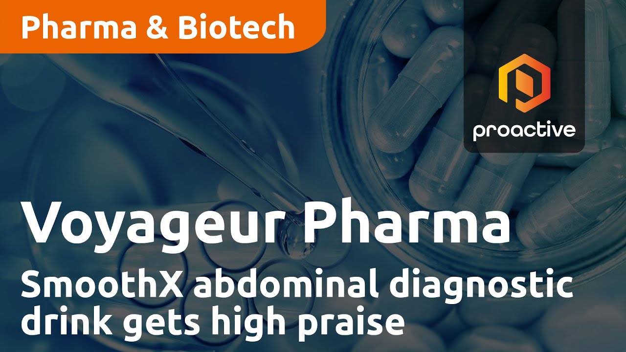 Voyageur Pharmaceuticals' SmoothX abdominal diagnostic drink gets high praise in comparative study