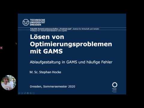 TUD GAMS - Ablaufgestaltung - Part 1: Theorie