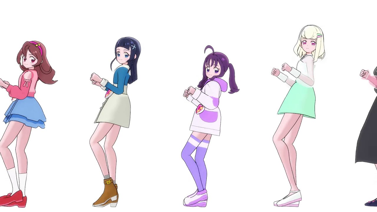 【MMD Precure】キミとゲッチュウ！ らぶらぶぅ！？【キミとアイドルプリキュア♪】