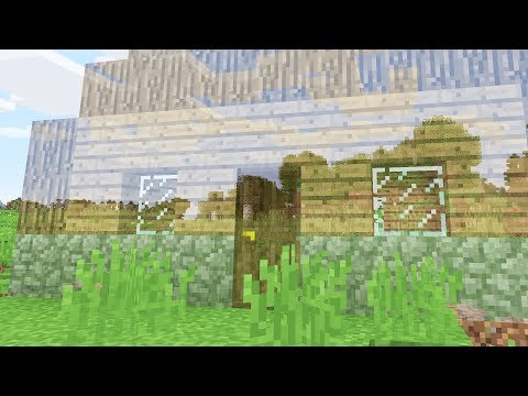 Make your Minecraft house INVISIBLE?!?!