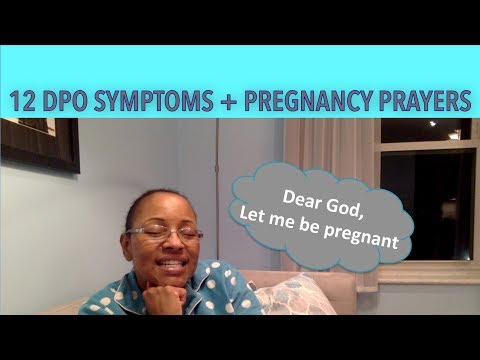 12 Days Post Ovulation Pregnancy Symptoms | IUI#4 Video