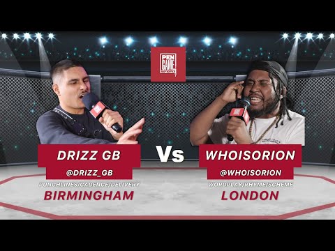 DRIZZGB Vs WHOISORION | PenGame Rap Battle 2023
