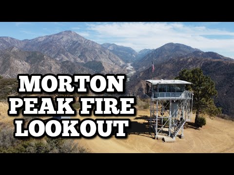 Morton Peak Fire Lookout Tower | DJI Mini 2 Drone Aerial Footage | 4K