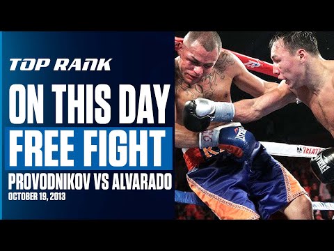 Provodnikov & Alvarado Produce A Classic Slugfest | ON THIS DAY | FREE FIGHT
