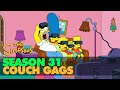 The SIMPSONS 4K Season 31 BEST COUCH GAG COMPILATION