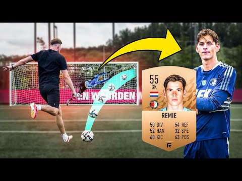 100 schoten vs PROF KEEPER en wij scoorden er .....