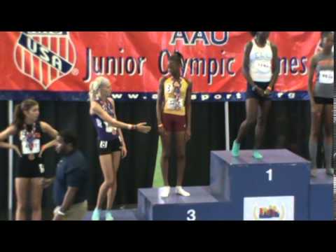 2014 AAU Jr Olympics - 800m (girls 13-14) Awards Ceremony