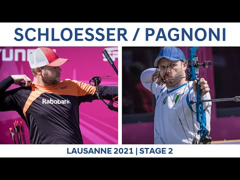 Mike Schloesser v Federico Pagnoni – compound men gold | Lausanne 2021 Hyundai Archery World Cup S2