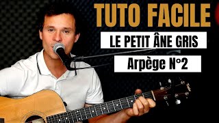 TUTO GUITARE FACILE Hugues Aufray - Le petit âne gris POUR DÉBUTANT