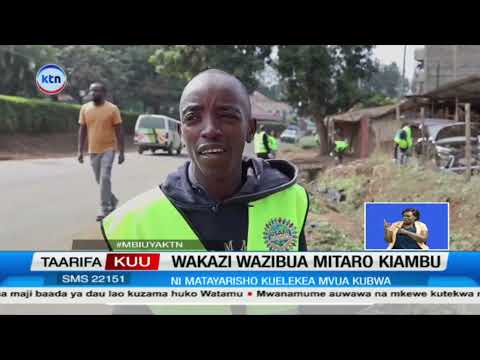 Wakazi wa Githunguri wasafisha mitaro kujiandaa kwa mvua kubwa na mafuriko
