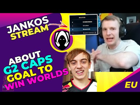 Jankos About G2 CAPS GOAL to WIN Worlds 👀 [SERIOUS MODE]