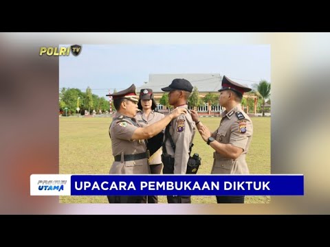 POLDA KALTENG UPACARA PEMBUKAAN DIKTUK