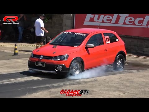 Gol G6 Turbo 8v Acelera Forte - Arrancada No Prep ECPA - Motor AP Turbinado - FT600 - Roda WELD