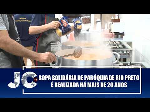Sopa Solidária de Paróquia de São José do Rio Preto é realizada há mais de 20 anos – JCTV – 12/02/26