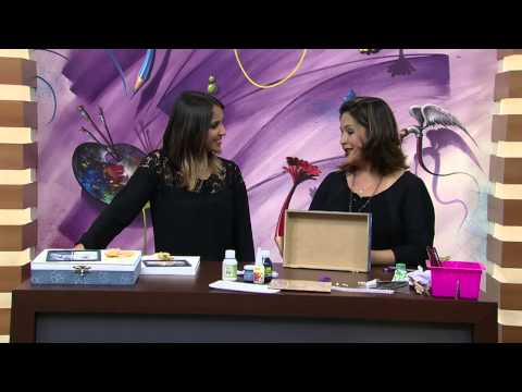 Mulher.com 23/05/2014 - Caixa Margarida MDF por Marisa Parte 2