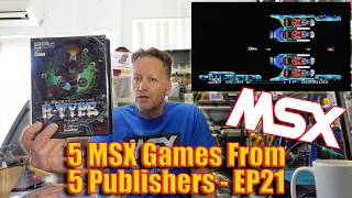 5 MSX Games From 5 Publishers (Wonderboy, Xenon, Ski Command, Yie Ar Kung-fu, R-Type)
