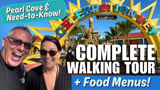 Carnival’s Celebration Key - Full Walking Tour + Food Menus, Island Eats, Pearl Cove Things To Know!
